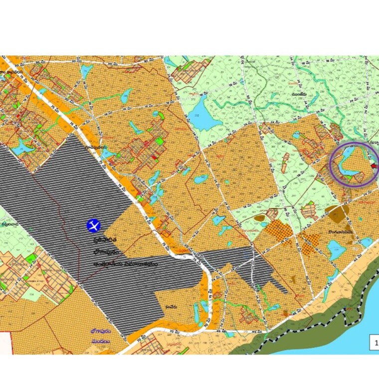 Master Plan, bhogapuram  165 Sq.Yd. Plot In Bhogapuram Vizag 9864397