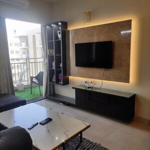 Living Room in 3 BHK Apartment at M3M Marina, Sector 68 – for Rent