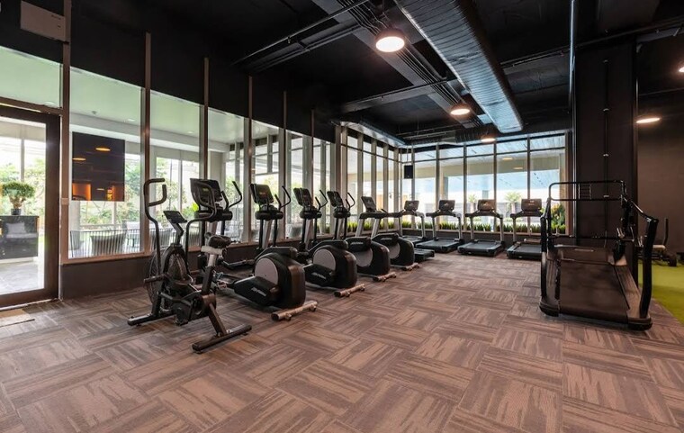 Gym, my-home-bhooja 3 Bedroom 3430 Sq.Ft. Apartment In Hi Tech City Hyderabad 9870039