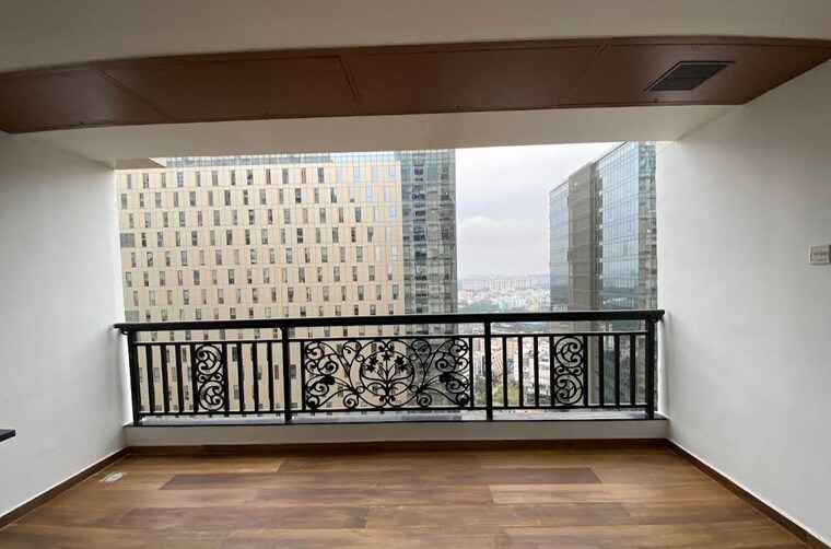 Balcony, my-home-bhooja 3 Bedroom 3430 Sq.Ft. Apartment In Hi Tech City Hyderabad 9870039