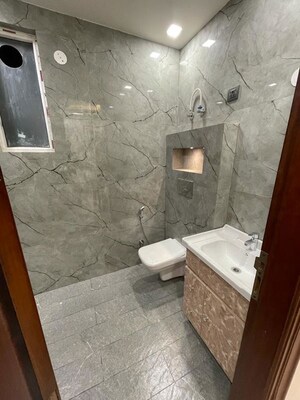 Bathroom in 3 BHK Builder Floor at RPS Palm Drive, Sector 88 – for Rent