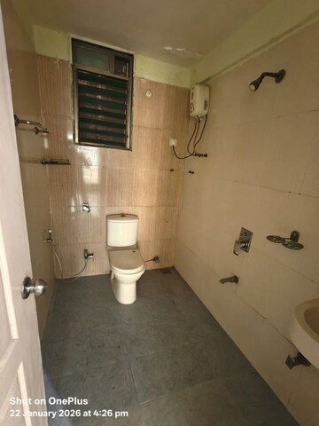 Bathroom in 2 BHK Apartment at Swagat CHS Kharghar, Kharghar Sector 18 – for Rent