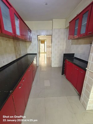 Kitchen in 2 BHK Apartment at Swagat CHS Kharghar, Kharghar Sector 18 – for Rent