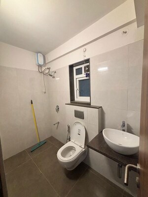 Bathroom in 2 BHK Apartment at Shapoorji Pallonji Sewri, Sewri – for Rent