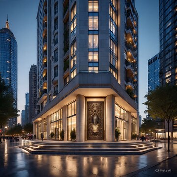 4 BHK Apartment – Exterior View View at Pebble La Serena Tower, Kandivali West - for Sale