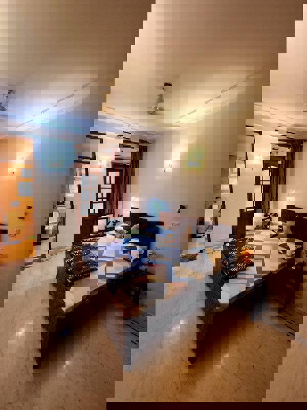 4 BHK + Servant Room Apartment For Rent in Saket