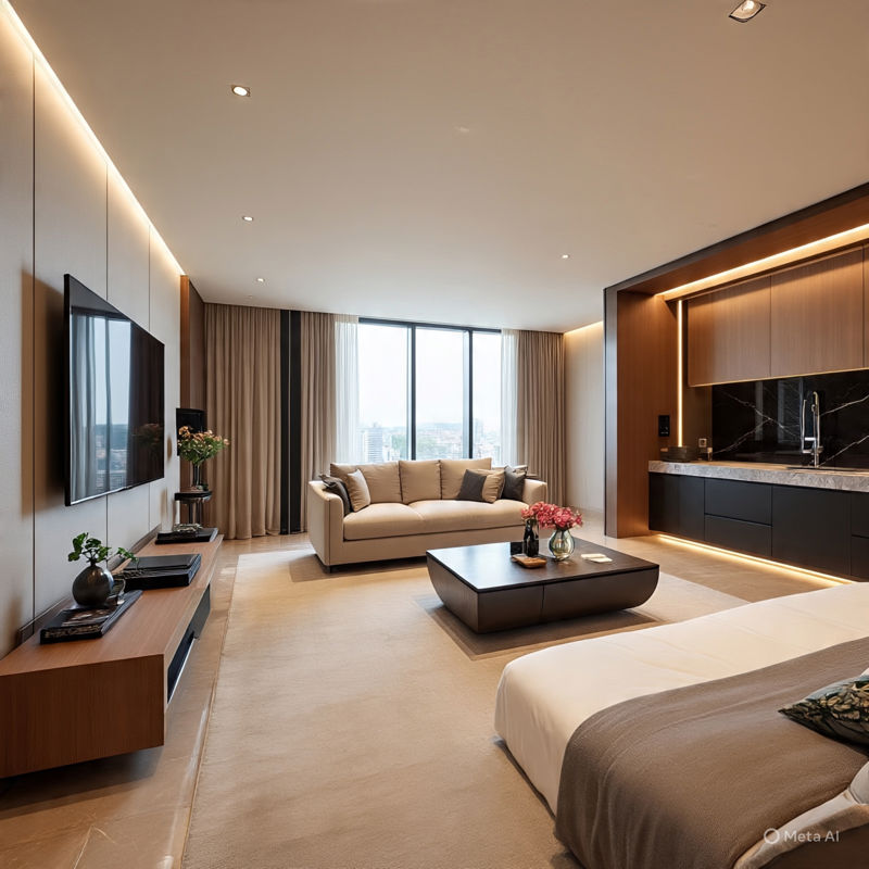 2 BHK + Extra Room 765 Sq.Ft. Apartment in Pebble La Serena Tower