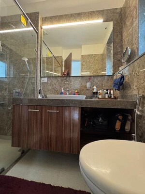 Kitchen in 3 BHK Apartment at LnT Crescent Bay T5, Parel – for Rent