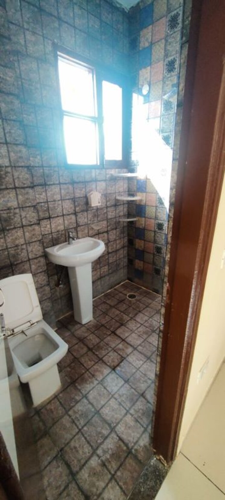 Bathroom, lake-view-complex 3 Bedroom 1250 Sq.Ft. Builder Floor In Dhakoli Zirakpur 9870253