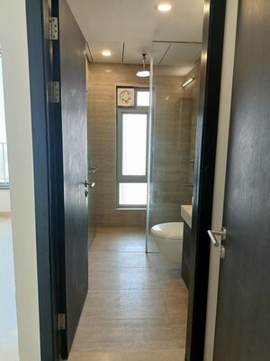 Building Lobby in 3.5 BHK Apartment at Oberoi Realty Esquire, Goregaon East – for Rent