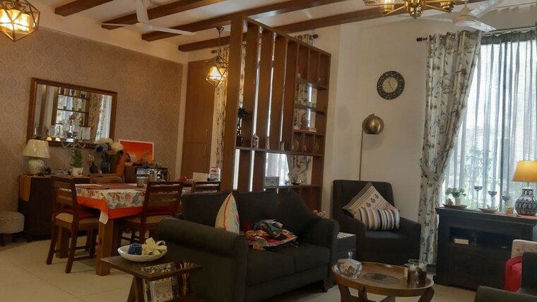 Living Room, sushma-crescent 3 Bedroom 1850 Sq.Ft. Apartment In Dhakoli Zirakpur 9870274