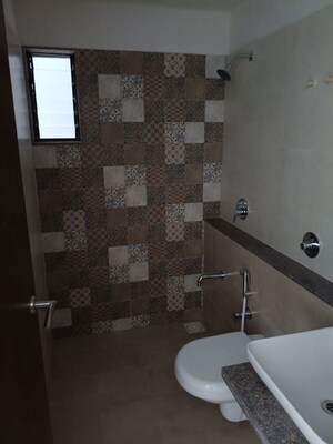 Bathroom in 3 BHK Apartment at Vishwanath Maher Homes, Shela – for Rent
