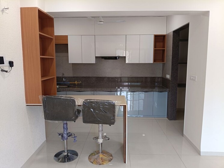 Kitchen, vaishnodevi circle 3 Bedroom 2335 Sq.Ft. Apartment In Vaishnodevi Circle Ahmedabad 9864883