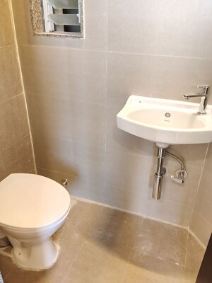Bathroom in 1 BHK Apartment at Group Satellite Aarambh, Malad East – for Rent