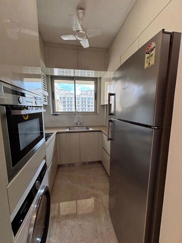 Kitchen in 1.5 BHK Apartment at Chandiwala Pearl Heaven, Andheri East – for Rent