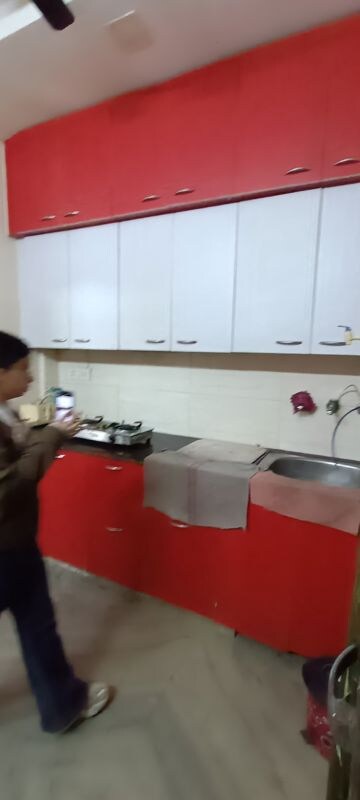 Master Bedroom in 1 BHK Builder Floor at Rohini Sector 8 – for Rent