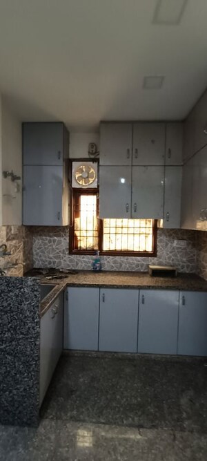 Kitchen in 1 BHK Builder Floor at Rohini Sector 8 – for Rent