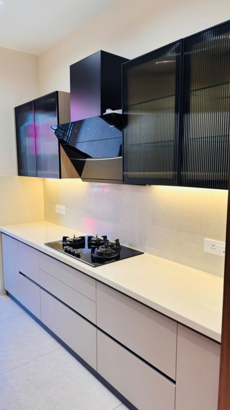 Kitchen, ambala highway 3 Bedroom 1915 Sq.Ft. Apartment In Ambala Highway Zirakpur 9847404