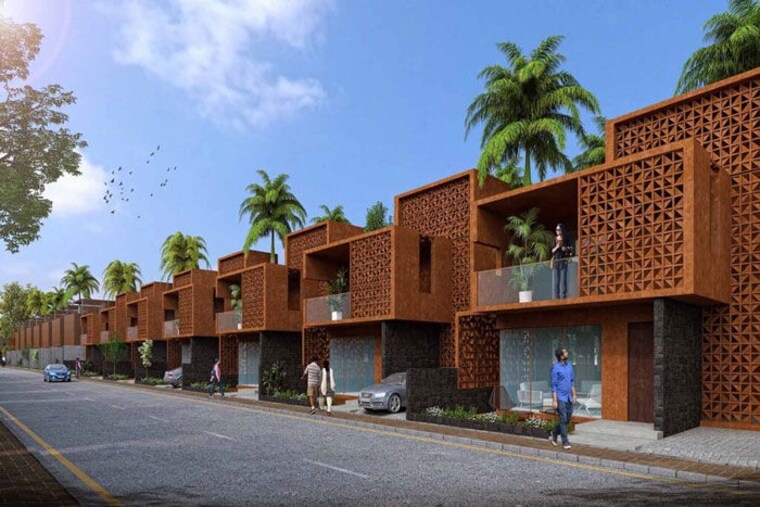 Exterior View, emami-aastha 3 Bedroom 1810 Sq.Ft. Villa In Joka Kolkata 9864099