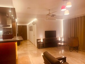 Living Room in 3.5 BHK Apartment at Radius Imperial Heights, Goregaon West – for Sale