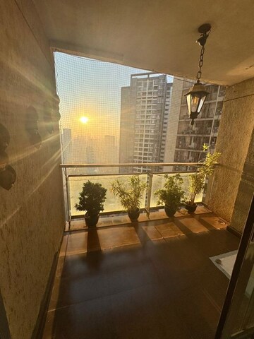 Balcony in 3.5 BHK Apartment at Radius Imperial Heights, Goregaon West – for Sale
