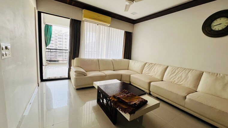 Living Room, prahlad nagar 3 Bedroom 2200 Sq.Ft. Apartment In Prahlad Nagar Ahmedabad 9870385
