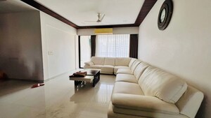 Living Room in 3 BHK Apartment at Prahlad Nagar – for Rent