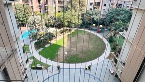 Balcony in 3 BHK Apartment at Prahlad Nagar – for Rent
