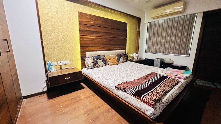 Bedroom, prahlad nagar 3 Bedroom 2200 Sq.Ft. Apartment In Prahlad Nagar Ahmedabad 9870385