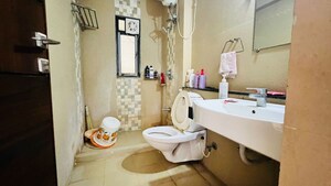 Attached Bathroom in 3 BHK Apartment at Prahlad Nagar – for Rent