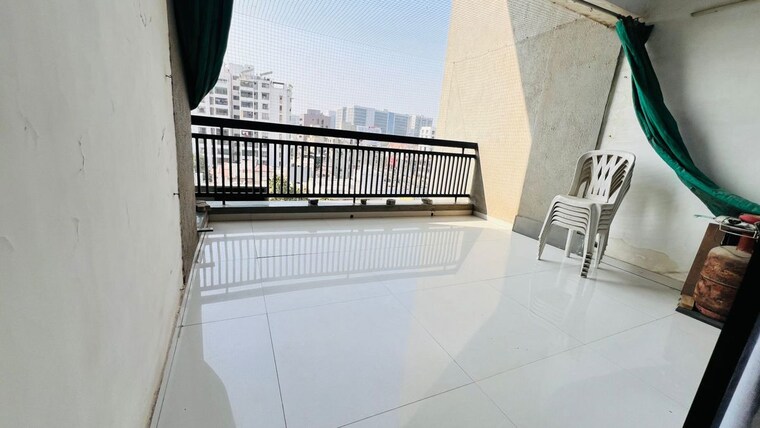 Balcony, prahlad nagar 3 Bedroom 2200 Sq.Ft. Apartment In Prahlad Nagar Ahmedabad 9870385