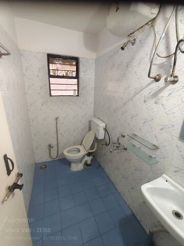Bathroom in 2 BHK Apartment at Kumar Padmalaya, Aundh – for Sale