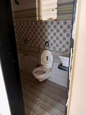 Bathroom in 2 BHK Apartment at LS Mehetre Laxmi Deep, Wakad – for Rent