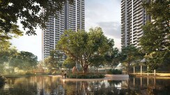 4 BHK + Pooja Room Apartment For Rent in Suncity Platinum Towers