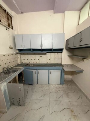 Kitchen in 2 BHK Builder Floor at Paschim Vihar – for Rent