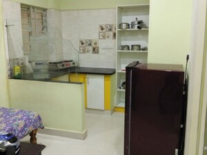 Kitchen in 1 BHK Independent House at Rt Nagar – for Rent