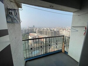 Balcony in 3 BHK Penthouse at Nirmaan Aasamant Phase I, Kondhwa Budruk – for Sale
