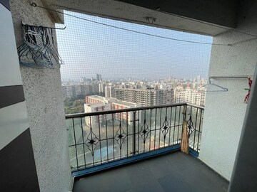 Balcony in 3 BHK Penthouse at Nirmaan Aasamant Phase I, Kondhwa Budruk – for Sale