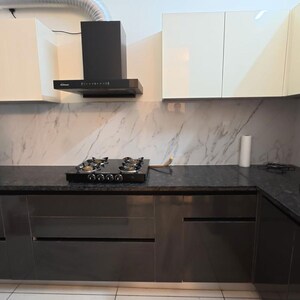 Kitchen in 3 BHK Apartment at Allwin El Spazia, Nagla Road – for Rent