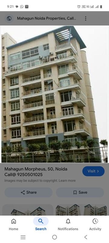 3 BHK Apartment For Sale in Mahagun Morpheus, Sector 50