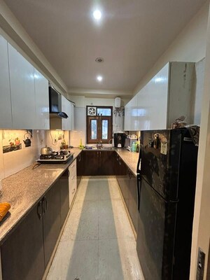 Kitchen in 3 BHK Builder Floor at Sector 45 – for Rent
