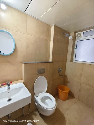 Bathroom in 2.5 BHK Apartment at Wadhwa TW Gardens, Kandivali East – for Rent
