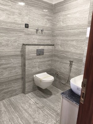 Bathroom in 3 BHK Apartment at Viswakarma Colony – for Sale