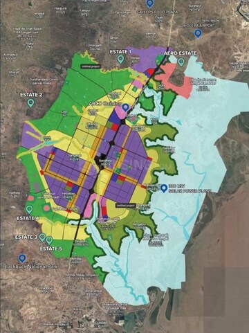  Plot – Map Location View at Dholera - for Sale