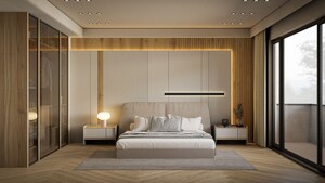 Bedroom in 2 BHK Apartment at VIctoryone Amara, Sector 16 Greater Noida – for Sale