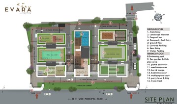 Master Plan in 2 BHK Apartment at Dunlop – for Sale