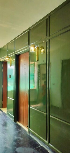 Building Lobby in 6 BHK Apartment at Maya Green Lotus Utsav, International Airport Road – for Sale