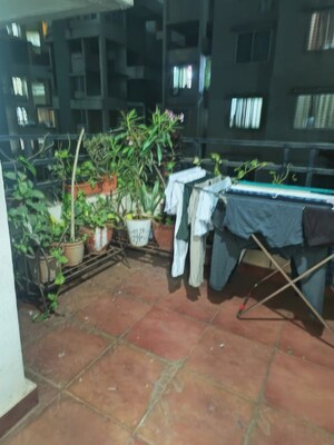 Balcony in 2 BHK Apartment at Ganeesham Phase II, Pimple Saudagar – for Sale