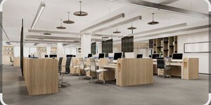 Team Area in  Office Space at Vibhuti Khand – for Rent