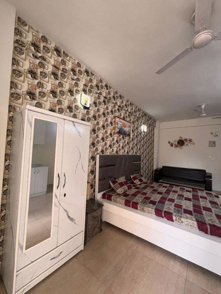 Kitchen, radhey-krishna-orchid 1 RK 450 Sq.Ft. Builder Floor In Sector 101 Noida 9870778